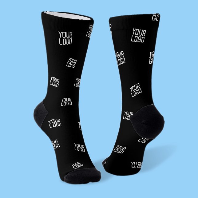 Calcetines Diseño arreglado al azar, logotipo comercial o ima (Subido por el creador)