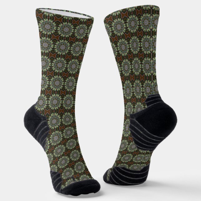 Calcetines Diseño bohemio de Medalía (Angular)