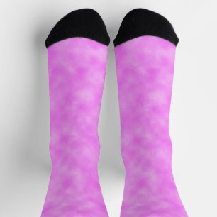 Calcetines Diseño de arte abstracto de nubes creadas con tono