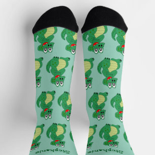 Calcetines Diseño de cocodrilos Socks