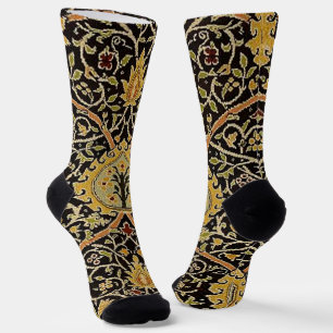Calcetines Diseño de impresión de arte de alfombras clásico d