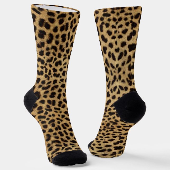 Calcetines Diseño de leopardo (Angular)