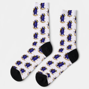 Calcetines Diseño de los dados del asistente