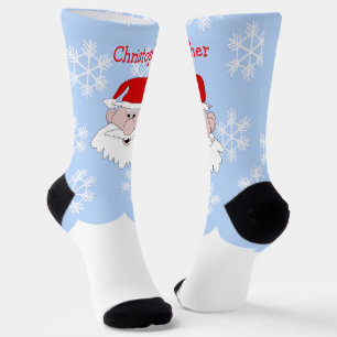 Calcetines Diseño de Navidad de Papá Noel