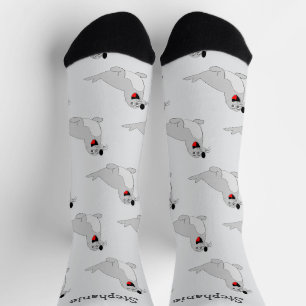Calcetines Diseño de sellos de zócalo