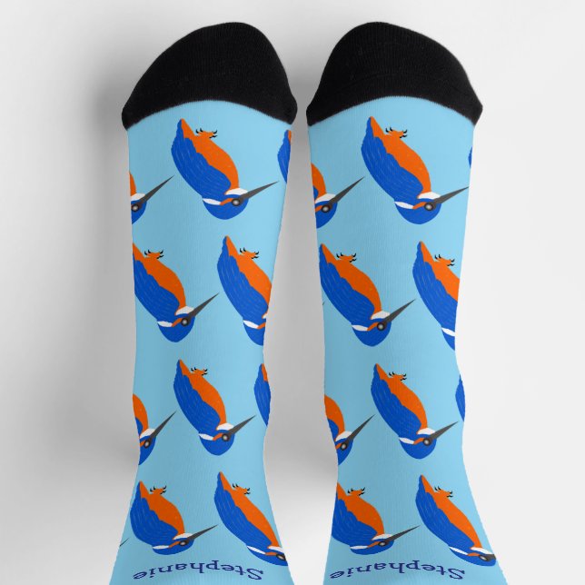 Calcetines Diseño de Socks Kingfisher (Arriba)