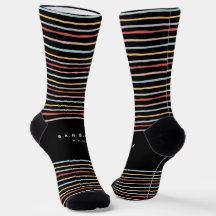 Diseño de vuelta a la escuela Colorous Stripes Mon