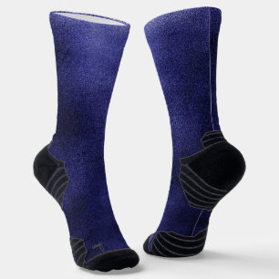 Calcetines Diseño falso falso azul