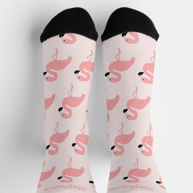 Calcetines Diseño Flamingo Socks (Arriba)