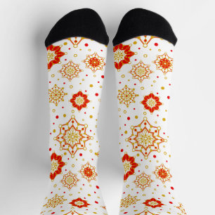 Calcetines Diseño moderno retro de mediados de siglo