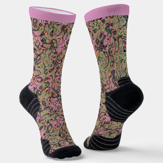 Calcetines Diseño rosa-Moda Victoria en el Viejo Mundo (Angular)