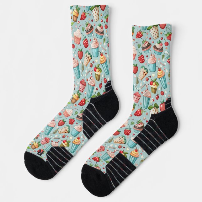 Calcetines Diversión de Helado (Izquierda)