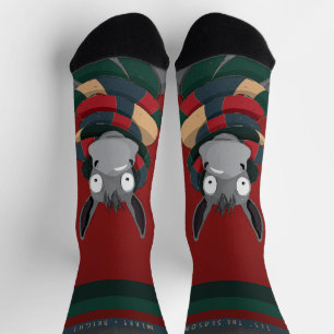 Calcetines Diversión Festiva Divertida Burro de Invierno Dibu