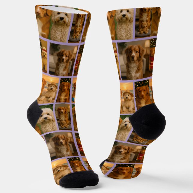 Calcetines Diversión Foto Personalizada (Angular)