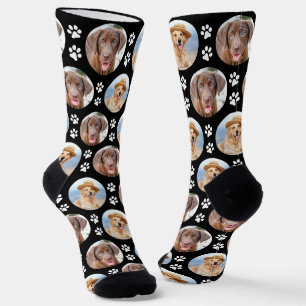 Calcetines Divertidas Medias Personalizadas de Perro con 2 Fo