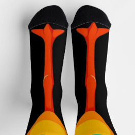 Calcetines Divertido Turquía con pies de pollo calza animal d