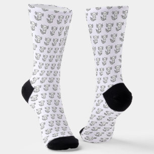 Calcetines Divertido y lindo escuadrón de Axolotl personaliza