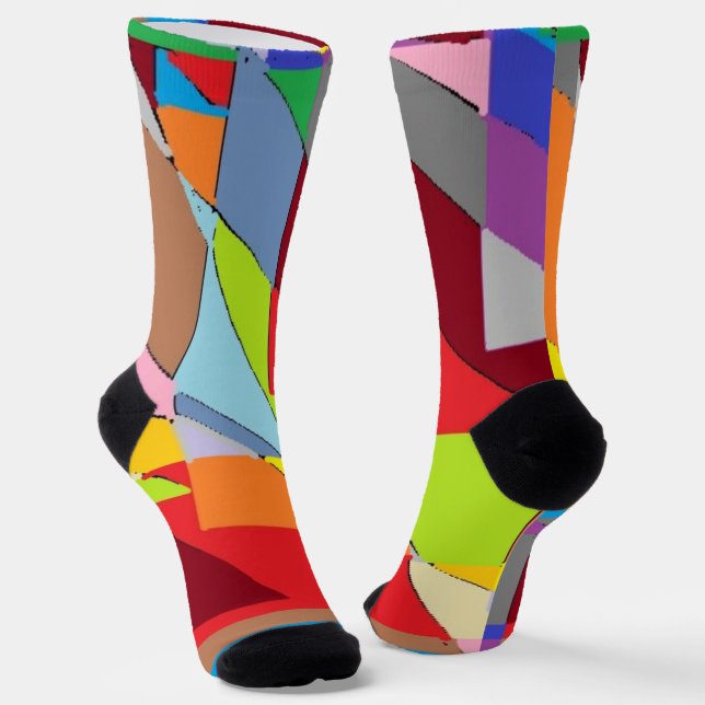 Calcetines divertidos, coloridos y de moda para tr (Angular)