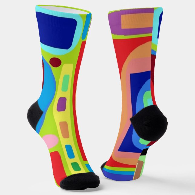 Calcetines divertidos, coloridos y de moda para tr (Angular)