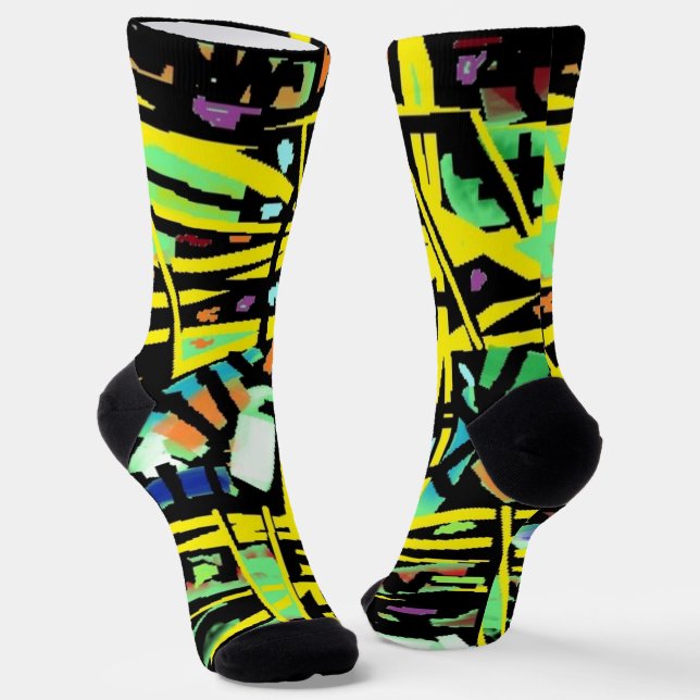 Calcetines divertidos, coloridos y de moda para tr (Angular)
