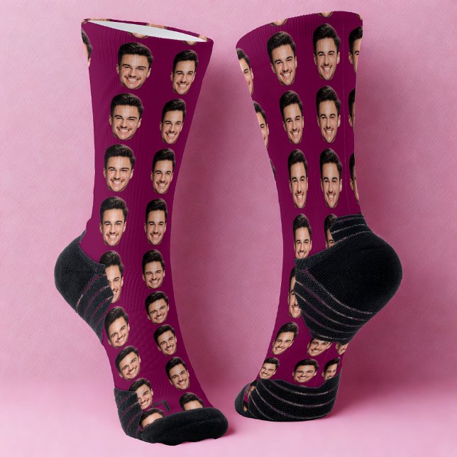 Calcetines divertidos con cara personalizada (Subido por el creador)