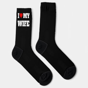 Calcetines divertidos de boda Me encanta a mi espo