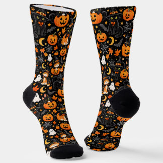 Calcetines divertidos de Halloween para amantes de