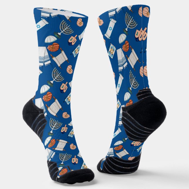 Calcetines divertidos de Hanukkah #2 (Angular)
