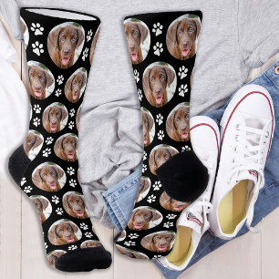 Calcetines Diviértete con Fotos Personalizadas de Mascotas co