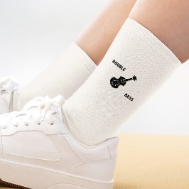 Calcetines Doble trasero en zócalos negros