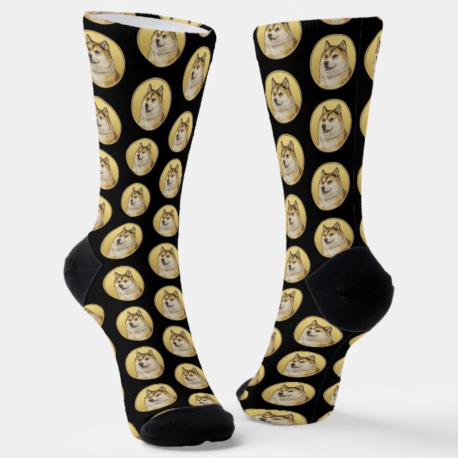 Calcetines Dogecoin Perro  (Angular)