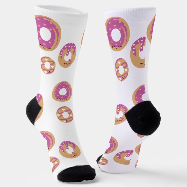 Calcetines Donas Snack del Día de San Valentín (Angular)