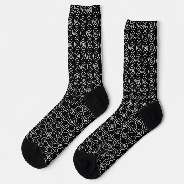 Calcetines Double Spiral Celtic Pattern (Izquierda)