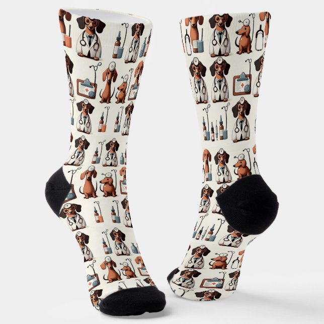 Calcetines Dr. Dachshund (Angular)