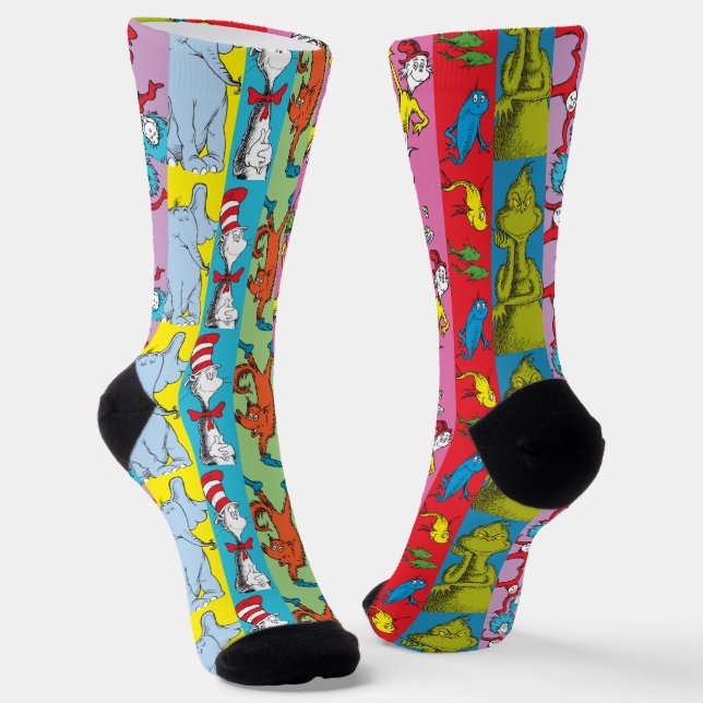 Calcetines Dr. Seuss | Rebanada de Personaje (Angular)