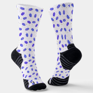 Calcetines Dreidels florales de Hanukkah y gelt