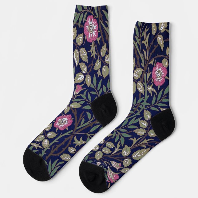 Calcetines Dulce Briar, William Morris (Izquierda)