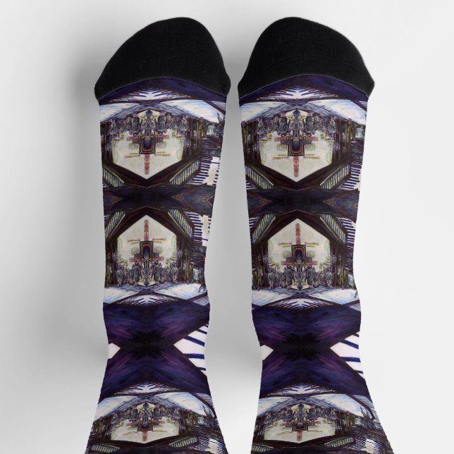 Calcetines Dustar el piano (Arriba)