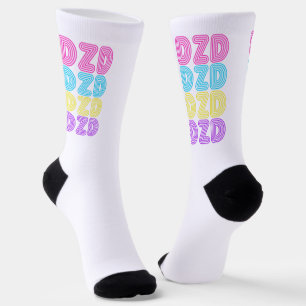 Calcetines DZD - Retro clásico de los años 80