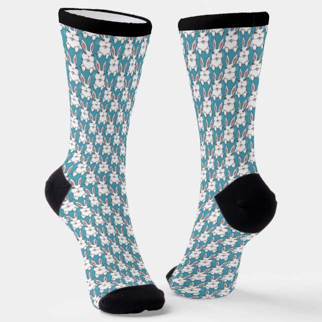 Calcetines Easter Bunny Socks Festive Easter Socks Customize (Angular)