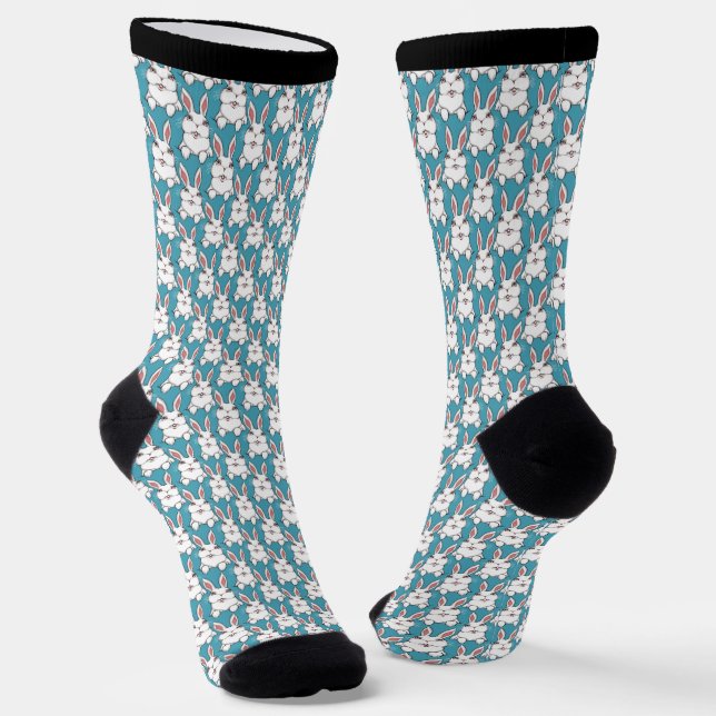 Calcetines Easter Bunny Socks Festive Easter Socks Customize (Angular)