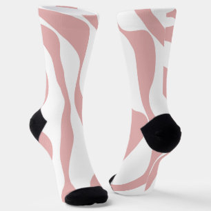 Calcetines Ebb y Flow 4 - Rosa y Blanco