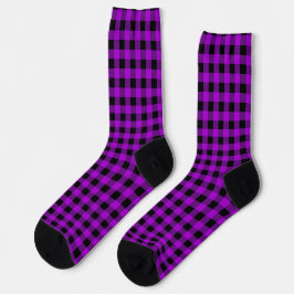 Calcetines EcoPurple Checkered