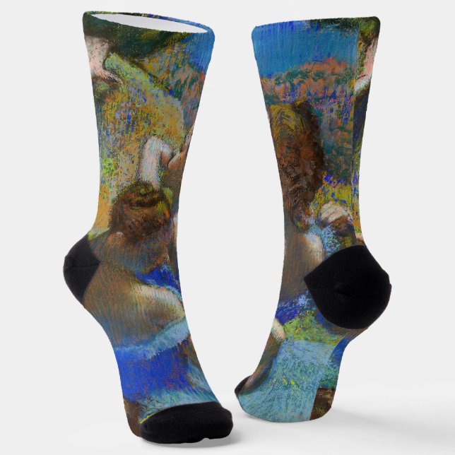 Calcetines Edgar Degas - Bailarinas azules (Angular)