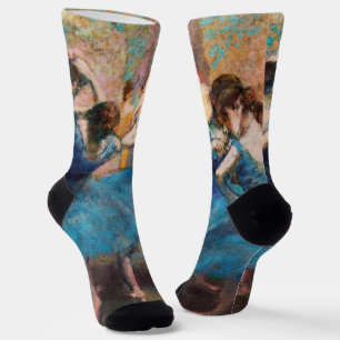Calcetines Edgar Degas - Bailarinas de azul