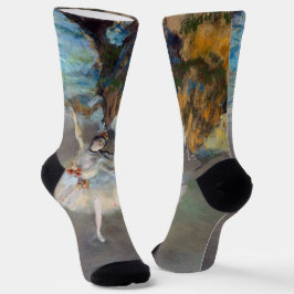 Calcetines Edgar Degas - La estrella / bailarina en el escena