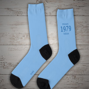Calcetines Edición primaria de 1979 (en azul marino)