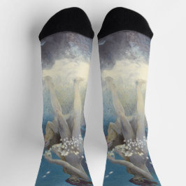 Calcetines Edwin Blashfield Stars dispersando Art Nouveau