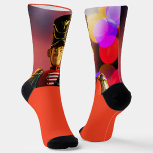 Calcetines El amigo soldadito de juguete clásico de Navidad d