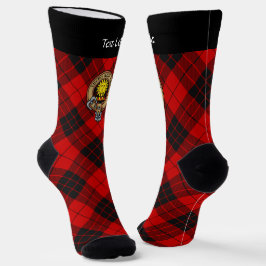 Calcetines El clan MacLeod de Raasay Escudo sobre los Socks d